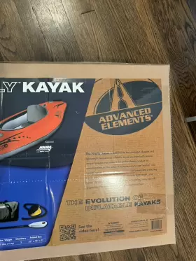AE1020-PP ADVANCED ELEMENTS Firefly Inflatable Kayak #3