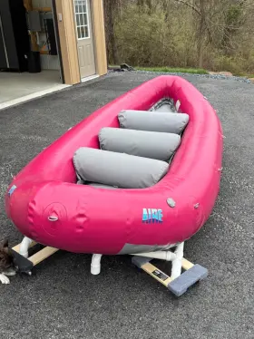 120-000263 AIRE Puma Whitewater Raft Thwarts Cranberry
