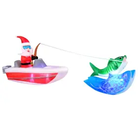 313021561581 AIRFLOWZ Boat Fishing Inflatable Christmas #3