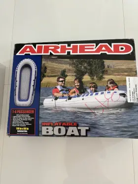 190546 AIRHEAD Inflatable Boat Person Box Rei