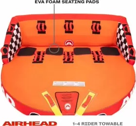 53-2218Z AIRHEAD Inflatable Towable Tube Great Big Mable #3
