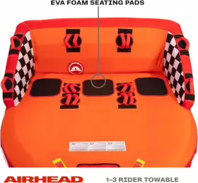53-2223Z AIRHEAD Inflatable Towable Tube Great Mable Rider #3