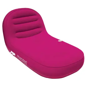 AHSC-008 AIRHEAD Sun Inflatable Suede Chaise Lounge Raspberry