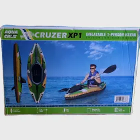 WS700Y22009 AQUA CRUZ Cruzer Inflatable Kayak