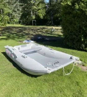 8269 AQUA MARINA Inflatable Catamaran Boat Dinghy Mini Cat #2