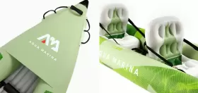 BE-412 AQUA MARINA Recreational Inflatable Kayak Paddles #2
