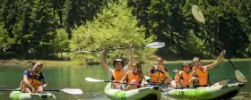BE-412 AQUA MARINA Recreational Inflatable Kayak Paddles