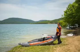 ME-390 AQUA MARINA Touring Inflatable Kayak Paddles #3