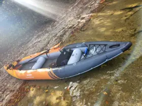 145XL AQUAGLIDE Kayak Deschutes Inflatable Lowered