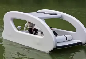 ARD010425 ARDMORE Entertainment Inflatable Yacht Houseboat