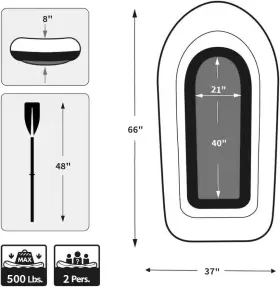 696594132779 BESTHLS Inflatable Boat Swimming Pool #2
