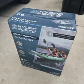 27065 BESTWAY Hydro Force Cove Champion Inflatable Kayak Set