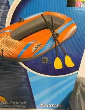 61062 BESTWAY Kondor Raft Set Inflatable Boat #2