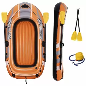 61062E-BW-U-A BESTWAY Hydroforce Inflatable Raft Set Oars Box #2