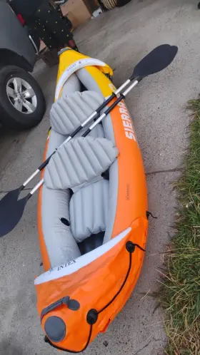 65077 BESTWAY Kayak Person Inflatable Oars Pump Car
