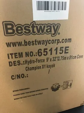 65115E-BW BESTWAY Hydro Force Cove Champion Inflatable Person #3