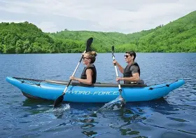 65131E BESTWAY Hydro Force Inflatable Kayak Set Cove Champion #2