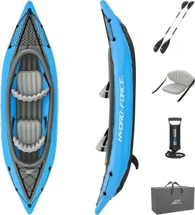 65131E BESTWAY Hydro Force Inflatable Kayak Set Cove Champion