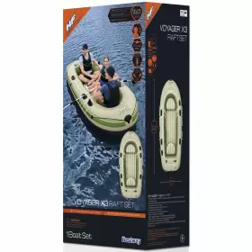 65164E BESTWAY Hydro Force Voyager Inflatable Raft Set #2