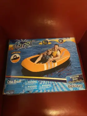 802443604414 BESTWAY Inflatable Boat Kondor Oar Locks Box