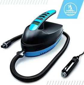 016027095059 BLUEFIN SUP Air Pump Electric Inflatables Lcd