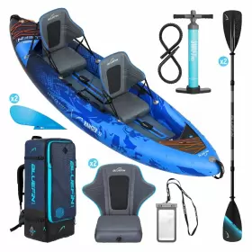 060990372582 BLUEFIN SUP Ranger Scout Inflatable Kayak Person