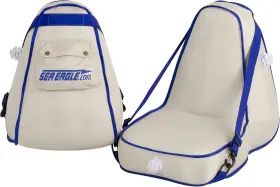 313045417499 BOATS Deluxe Inflatable Kayak Seat Paddling