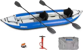 380XK-P BOATS Explorer Inflatable Kayak Fishing Touring Whit