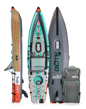 126ILN22CL BOTE Lono Aero Inflatable Kayak Classic Cypress
