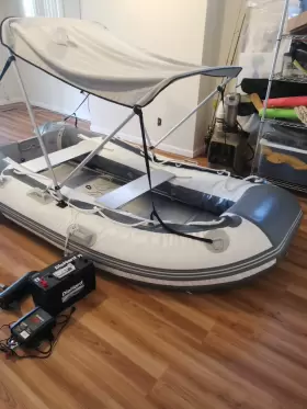 QDLXBS100033 BRIS Inflatable Boat Dinghy Pontoon Tender Raft #3