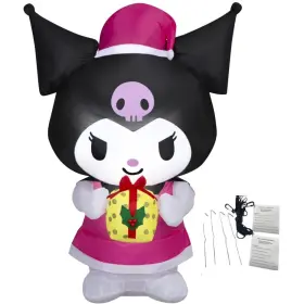 644097414311 CHRISTMAS INFLATABLES Inflatable Hellokitty Pink