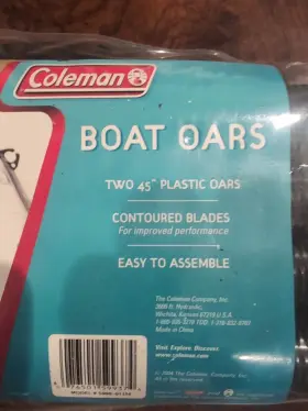 5898M010 COLEMAN Inflatable Boat Oars #3