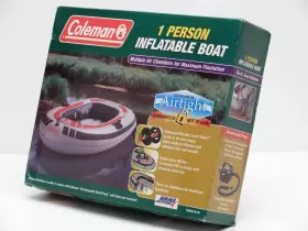 5998A910 COLEMAN Person Inflatable Boat Up Circa #2