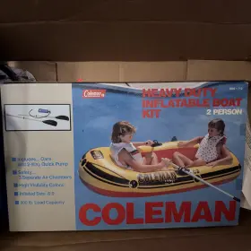5999-712 COLEMAN Inflatable Boat Oars Person Kit