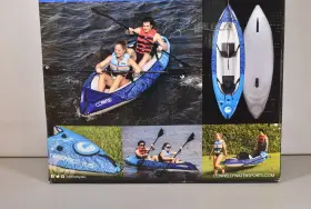 67232502 CONNELLY Stash Inflatable Kayak Paddle Bag Pump #2