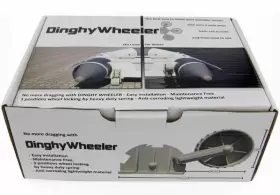TX1-D DINGHY WHEELER Launching Wheels Folding Boat Inflatable