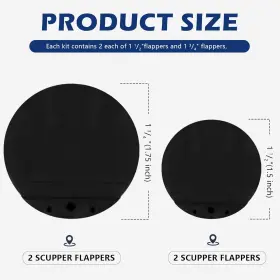 313043548546 DOUFUHUA Scupper Flapper Th Ine Boat Repai #2