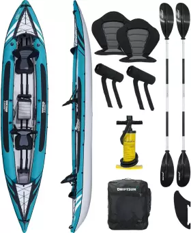 313035375372 DRIFTSUN Almanor Inflatable Kayak Touring Person