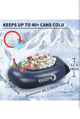 KC-B01 EKEPE Inflatable Kayak Floating Cooler #3