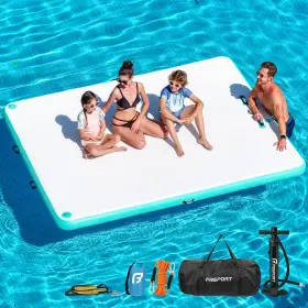 936338902041 FBSPORT Inflatable Floating Dock Floats Platform