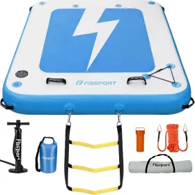941418098538 FBSPORT Inflatable Air Dock Platform Floating