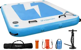 941418098545 FBSPORT Inflatable Floating Dock Air Platform