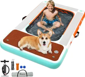 GPB-01 FBSPORT Dog Pool Float Inflatable