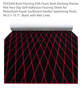 TS-017-A FOCEAN Boat Flooring Eva Foam Decking Teak Marine