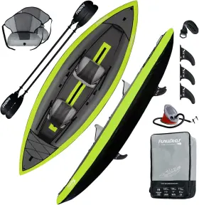 313053954986 FUNWATER Inflatable Fishing Kayak Fabric Cover