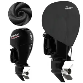 C-US-M4-BLACK FUPROSICO Boat Motor Cover Outboard Engine Merc
