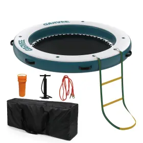 YUU5YTZWNMHS4B GARVEELIFE Inflatable Water Hammock Floating