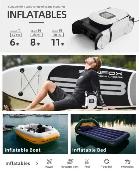 AP-882-L GICLE Dual Motor Paddle Board Pump Auto Function Sup #3