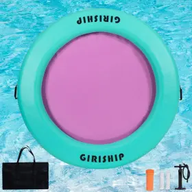 769310832007 GIRISHIP Inflatable Water Hammock Round Floating