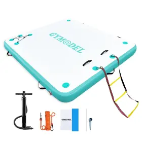 726852856038 GYMODEL Inflatable Floating Dock Platform Air